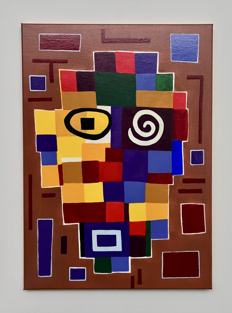 Ik maak van een portret een kaart.